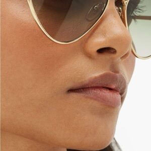 Chloe Rose Gold Frame Women's Sunglasses